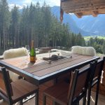 High Dining vuurtafel met geïntegreerde gasbrander geschikt voor horeca en vakantieparken.